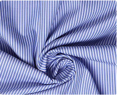 Light Blue Striped Fabric